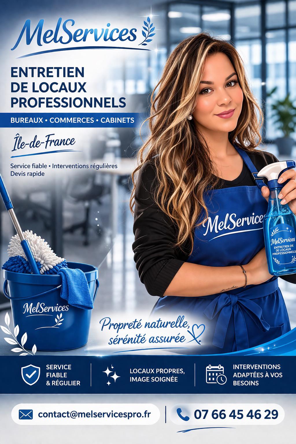 Mélina Turpin — MelServices, prestataire de ménage