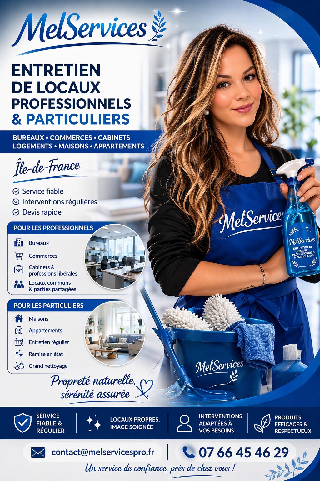 Mélina Turpin — MelServices, prestataire de ménage